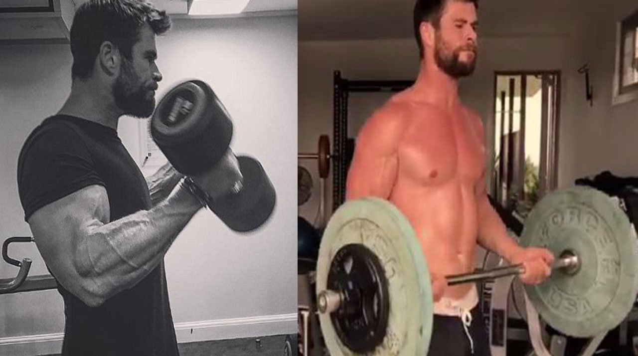 Happy birthday Chris Hemsworth! See how he trains and transforms into 