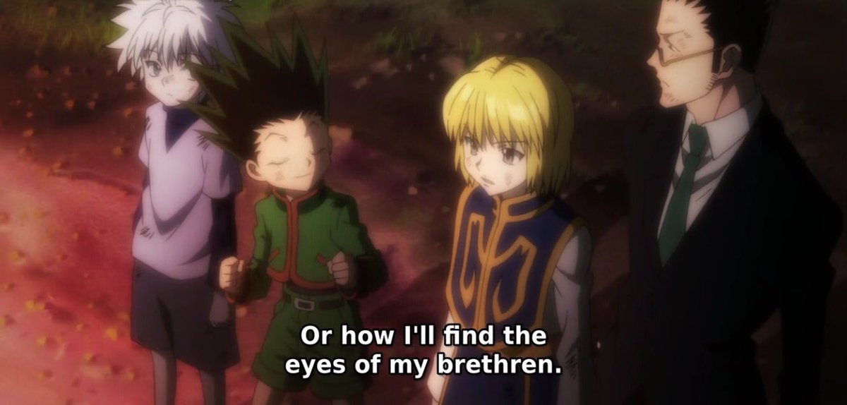 Hunterxanimefan's tweet photo. When everyone else has ambitions in life, and you're just like .. 😂

#HunterXHunter #anime #phantomrogue #hxh https://t.co/BJ0jCZRr24