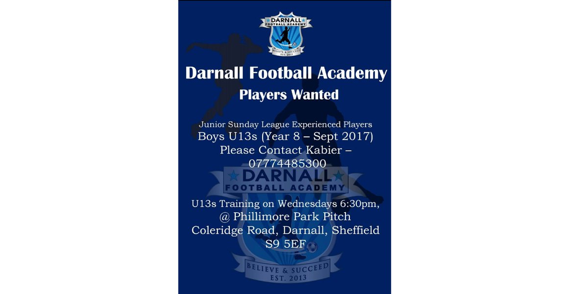 D.F.A is looking for experienced Sunday league players to play for our league team next year work S.W player Miguel Llera International FA.