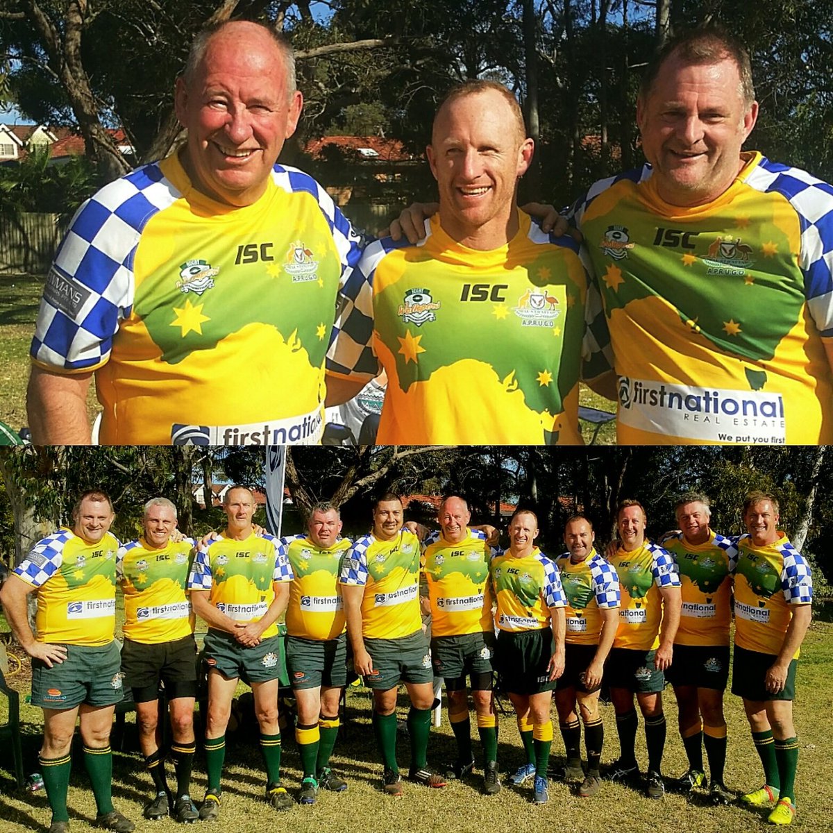 AllanSparkes's tweet photo. Fantastic to play rugby with the legend, Mark Donaldson VC in the Sydney Cup yesterday with the Australian Police Rugby O/35's team #rugby https://t.co/V0T5EkQLUw