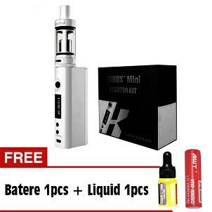 Vape KangerTech Subox Mini Starter rokok elektrik + BATERAI AWT 3.000 MAH + REFIIL LIQUID : 
Saya baru beli produk keren di aplikasi Akulaku