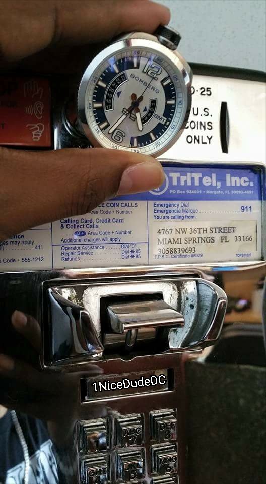 NotEnuffTech's tweet photo. #sundaywatchrewind #funday 🤔 I remember when you had to carry pocket change to make a call 😲💰☎ #Bomberg #Bolt68 #timepiece #pocketwatch https://t.co/VgNYKHNo5c