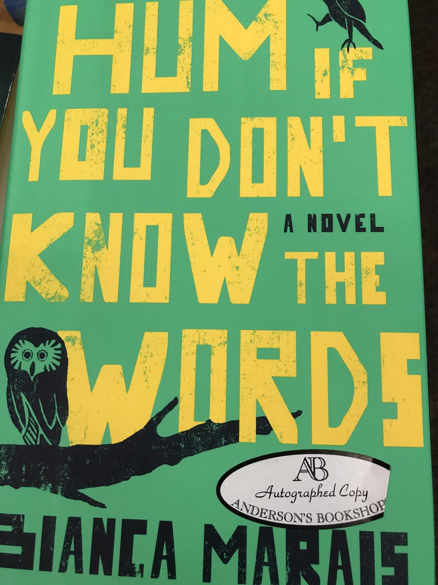 At <a href="/AndersonsBkshp/">Anderson's Bookshops</a> and just saw this which meansI missed an opportunity to see the amazing author @BiancaM_author of this book.
