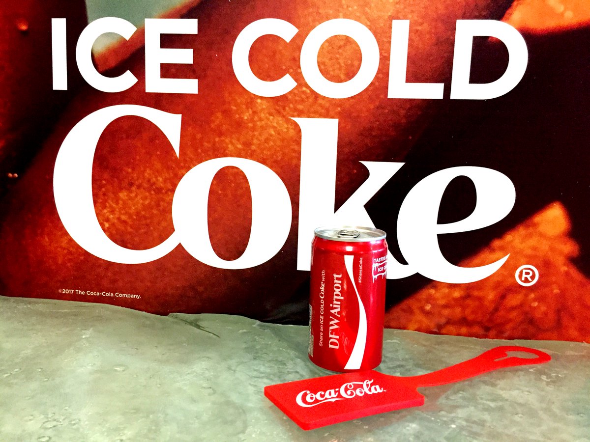 ShareACokeTour's tweet photo. More names, more flavors, more just for you. Join the #ShareACoke tour at @DFWAirport in gates A13 &amp; C27 on Sunday 7/30 and Monday 7/31. https://t.co/QEY01RHbus