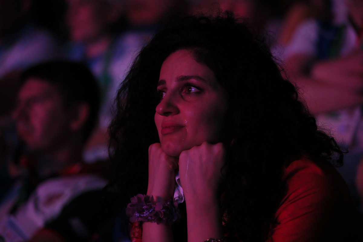 Deaflympics2017's tweet photo. Crowd has experienced different emotionsIn #Deaflympics2017 closing ceremony, https://t.co/I7tK0fDk0O