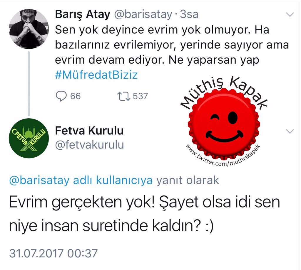 htcbozdemir's tweet photo. Ağzın��n üstüne gelişine çakmış resmen 🤛

👏👏 @fetvakurulu https://t.co/N05OXzDR0h