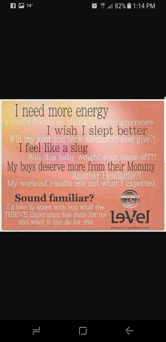 Tired and hungry all the time? Are soda, snacks, and energy drinks your best friends? #le-vel#thrive#fillinthe nutritionalgaps#