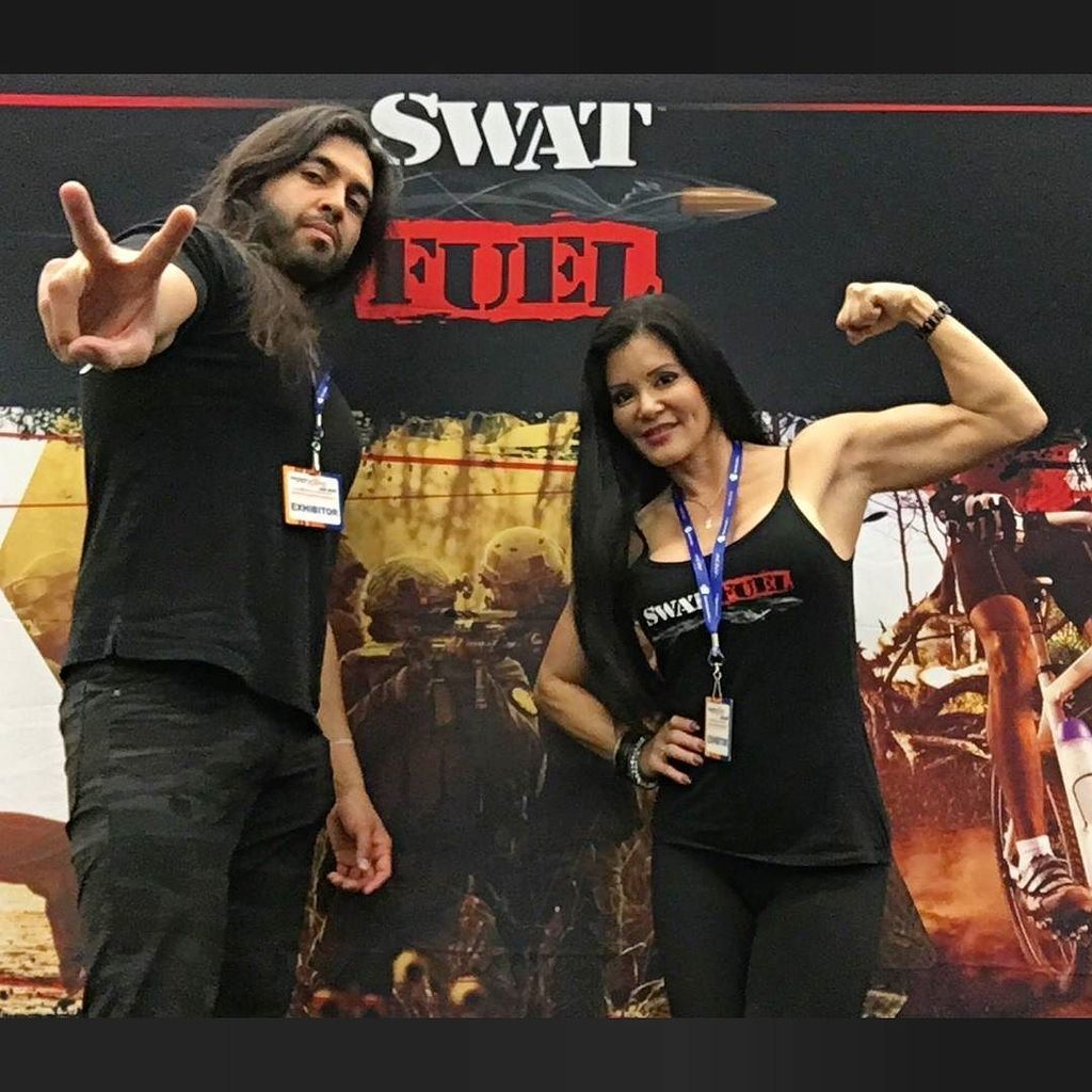 StaceyNaito's tweet photo. Day two with @jimmythetrainer representing @swatfuel at the San Jose @thefitexpo 😎💥💥💪
#SWATFuelteam #SWATFuel #SWA… https://t.co/A2oBmCc78G https://t.co/83v4QMCBZJ