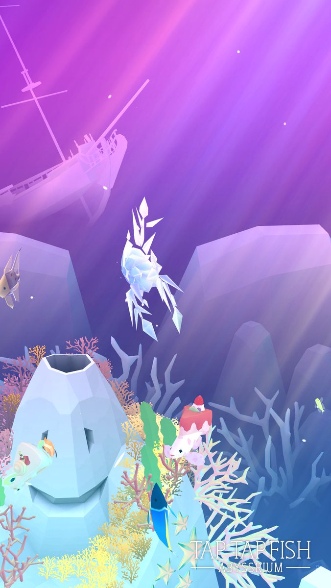 greenruby79's tweet photo. My Snowflake Angelfish:) 
#taptapfish
Download: https://t.co/hhSafIG5kj https://t.co/qqmvrwmocG