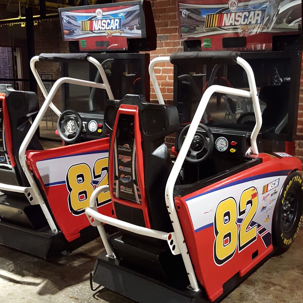 the client wants themed arcade games? no problem! #sundayfunday #randievents #nascar #events #Nashville #specialevents #theme #themedparty