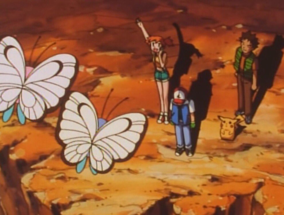 にかいち Di Twitter こうサトシが俯いてしまってる中でも涙で手を振るピカチュウ それまでのピカチュウとキャタピーの歩みがあるからこその涙なんですよねー Anipoke ポケモンプレミア10