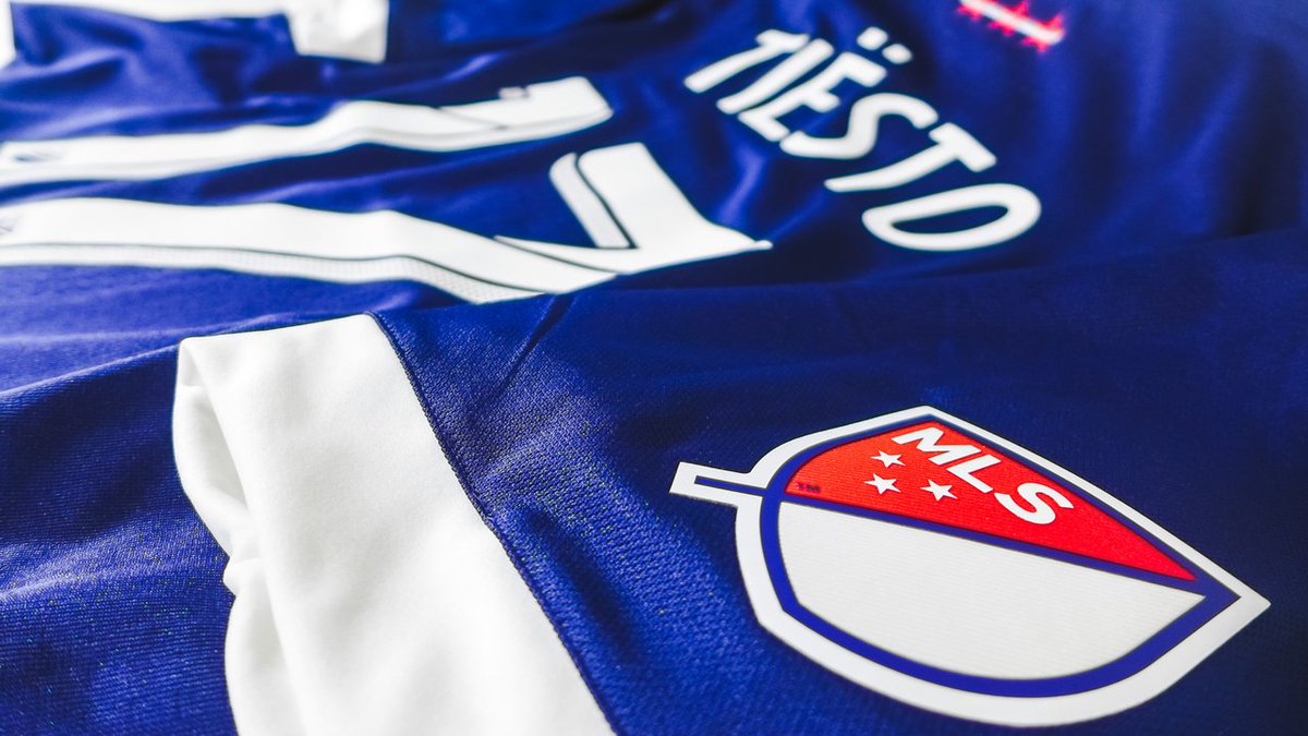 tiesto's tweet photo. Ready to take on @Cristiano and @realmadrid with my MLS All-Star kit 😁⚽️ Who's your club?? #MLSALLSTAR https://t.co/Y7tlaVhOrh