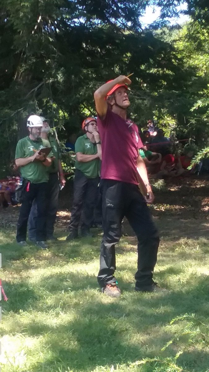 JulieGaier's tweet photo. Judging is serious business at #ITCCdc @ISArboriculture #treeclimbing #lookup #treesaregood https://t.co/vdfyNyDeW0