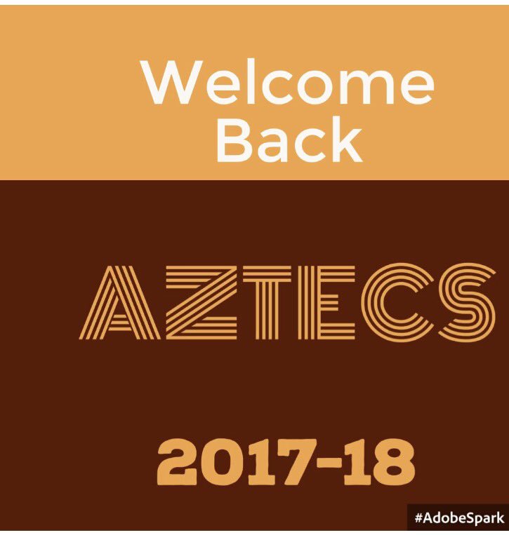 aztecgoldedhs's tweet photo. Ready to welcome the Almighty Aztecs 👨🏻‍💻🌟🏆 #TeamSISD #AztecEmpire https://t.co/rR2HiqhZ2E