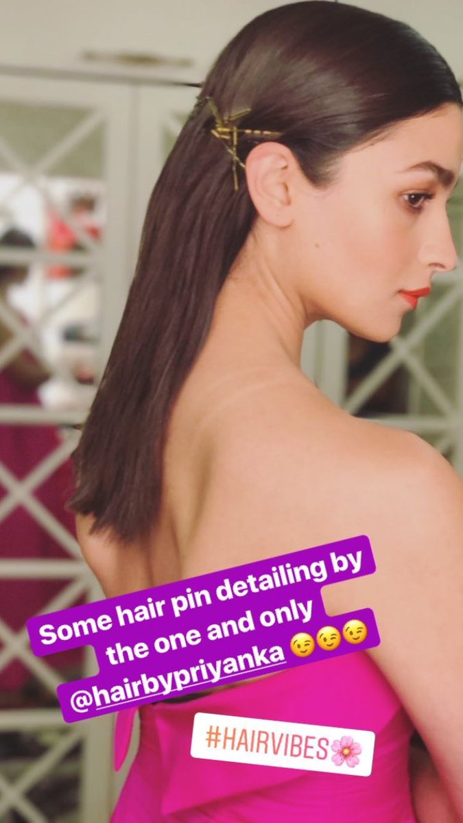 عليا بهات لِـ #BigZeeAwards 💕.