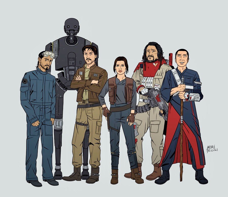 Yrogerg84's tweet image. #RogueOne ✊