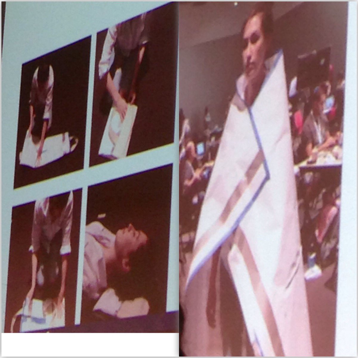 SergeDaDeppo's tweet photo. Security Blanket, multi-use piece of fabric #md5hack https://t.co/FjAIIf2Zn8
