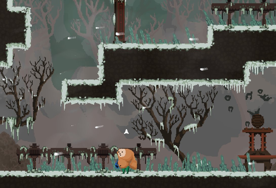 MRidulPAncholi's tweet image. Another shot of snow biome #alterarmy #gamemaker #gameart #indiedev #gamedev #pixelart #gamemakerstudio