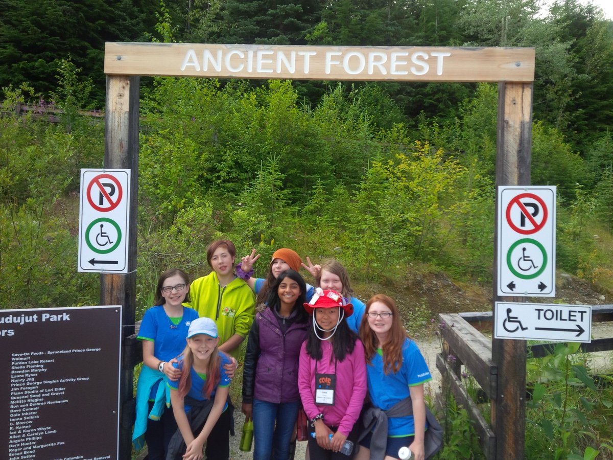 158Pathfinders's tweet photo. Side trip! We've found an Ancient Forest that is a Temperate Rainforest, Chun T'oh Whudujut Park https://t.co/UY50F35sye