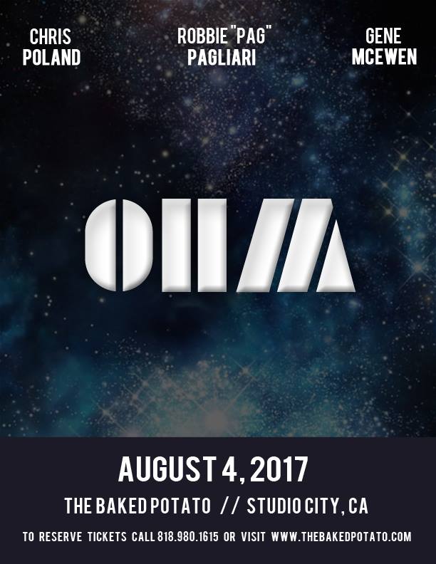 OfficialOHM's tweet photo. New last minute gig just booked: Friday, Aug 4th @BakedPotatoJazz . First set 9:30pm. Get your tickets now: https://t.co/9EqRAbQXBZ https://t.co/GOZgxGRF00