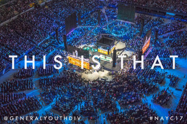 JoshCarsonVSM's tweet photo. Reflecting on the goodness of God! #nayc2017 was a life-changing and eternity-altering event. @GeneralYouthDiv https://t.co/6Jhk2H5CJi