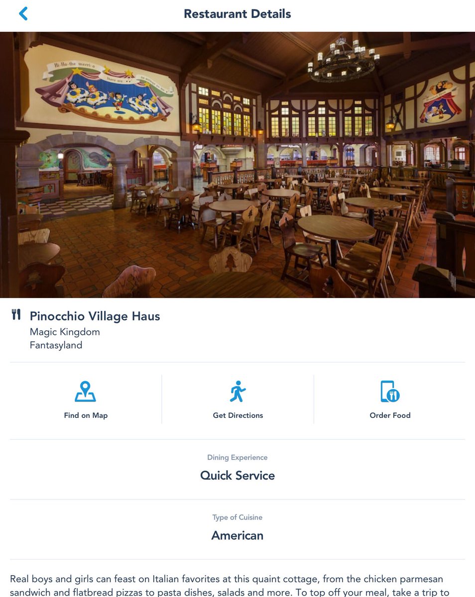 WDWdining's tweet photo. Skip the lines! Mobile food ordering on Disney APP now includes nine dining options. #WaltDisneyWorld #Food #WDWdining https://t.co/dDEXRx0R5M