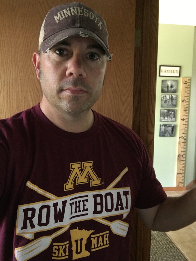 bphof21's tweet photo. Seems like a good weekend to be rocking some #Gophers football. #RTB @Coach_Fleck https://t.co/9hFnW1dk38
