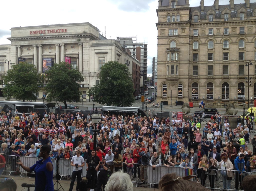 RainbowChorusLp's tweet photo. We had fun today! #LiverpoolPride #LiverpoolPride2017 https://t.co/5IlX7tBfn9