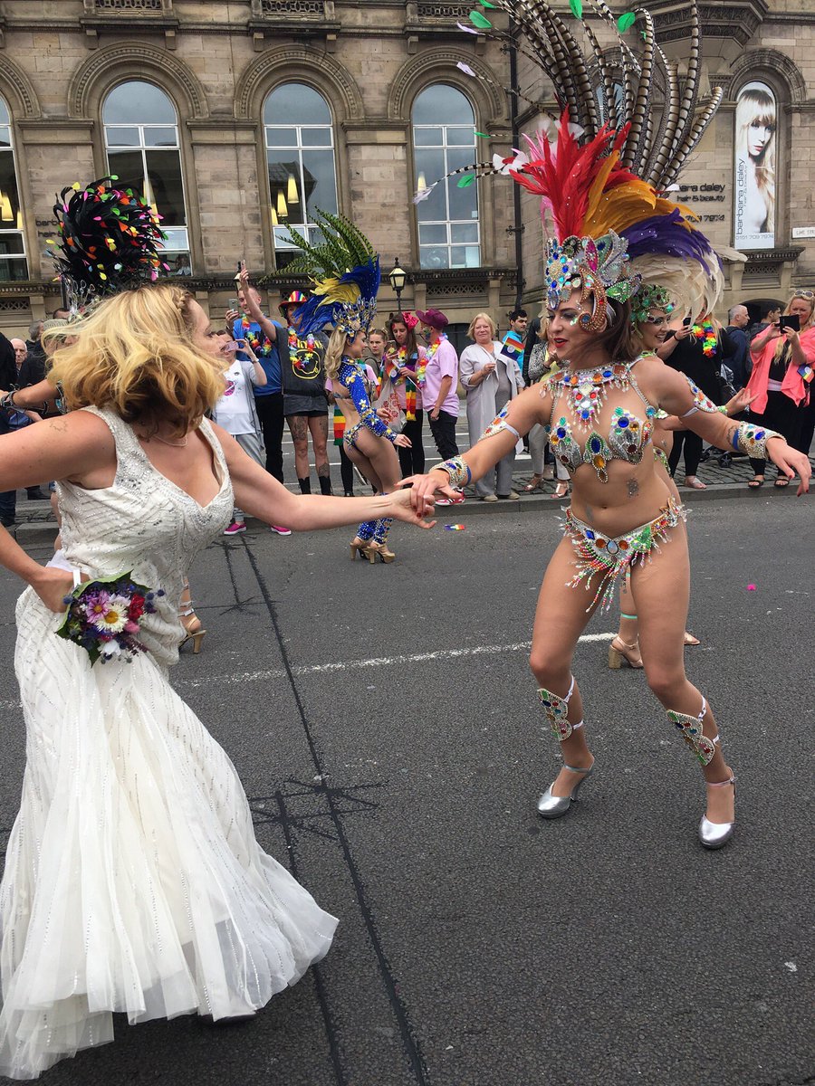 emmabramley75's tweet photo. My wedding and @LiverpoolPride perfect day! https://t.co/1OUySy6EE1
