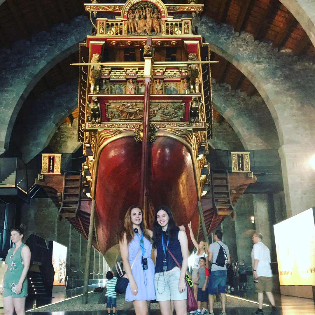 Sandra_4_'s tweet photo. Tarda de diumenge #museumaritimbarcelona https://t.co/VInOkArXf6