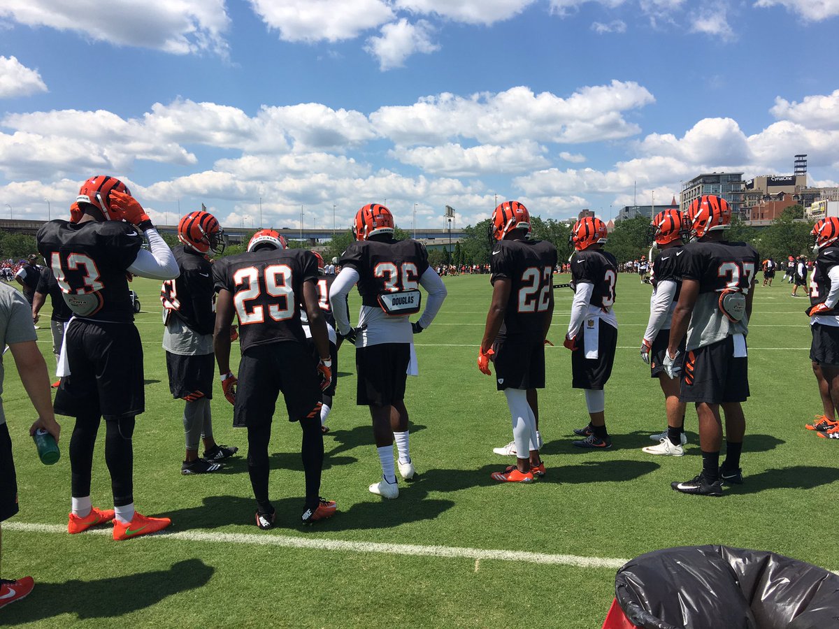 The pads are on today! #Bengals50 https://t.co/vhaUfXeAPk