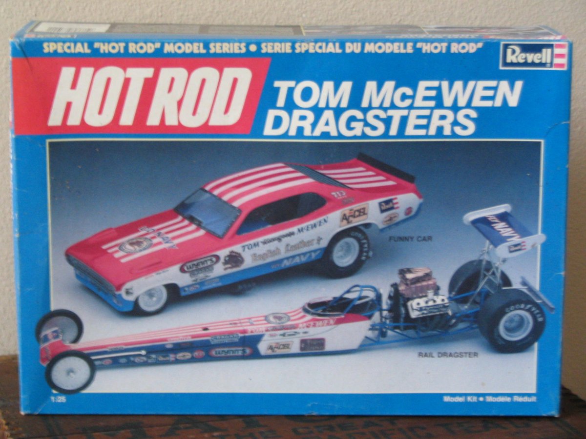revell dragster model kits