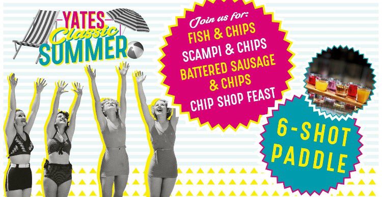 YatesWSM's tweet photo. The weather might not scream summer but week into the summer holidays and we are loving it!Amazing people having an amazing time #YourYates https://t.co/zJWj0Bywog