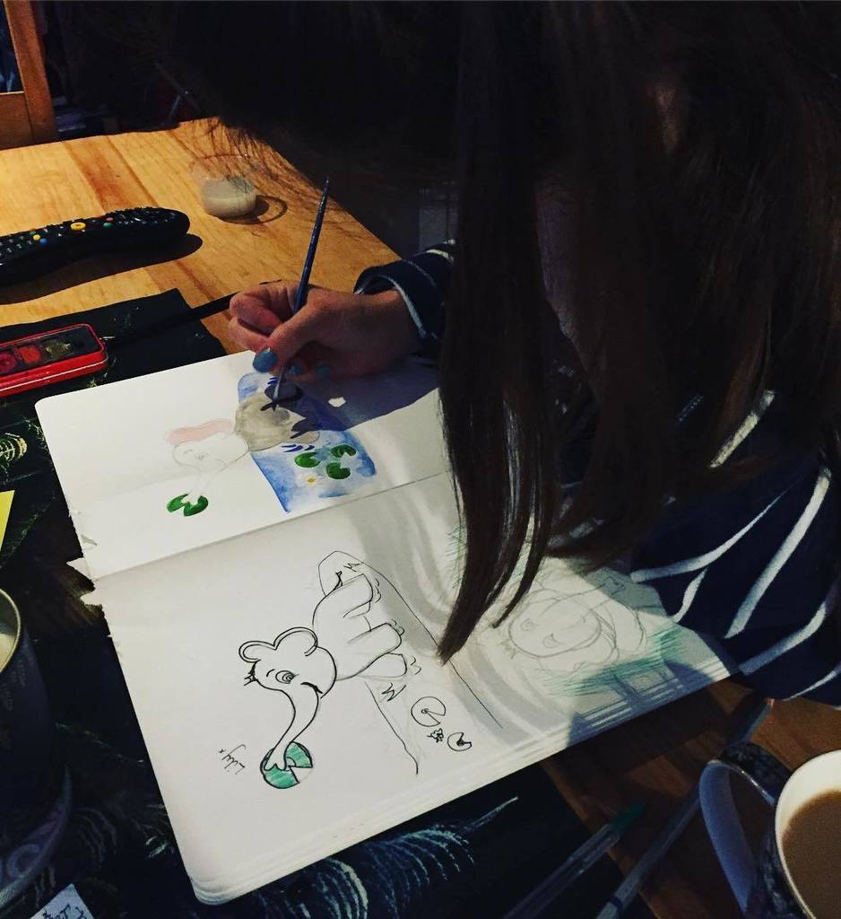 WilfBooks's tweet photo. A look at some of the beautiful illustration work that goes on behind the scenes! All for the future of children's reading experiences. ☺️❤️ https://t.co/FpoKSqYIii