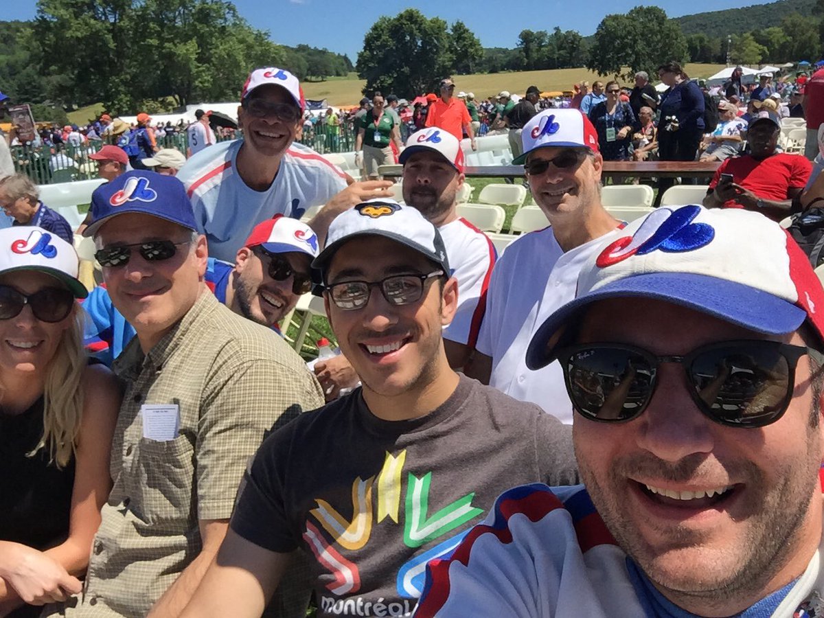 Montreal_Expos's tweet photo. Félicitations @TimRaines30! Nous sommes très fièrs de vous! Love from your Expos family! You are a legend! #RockTheHall #HOFWKND https://t.co/m4mcHPH8KT