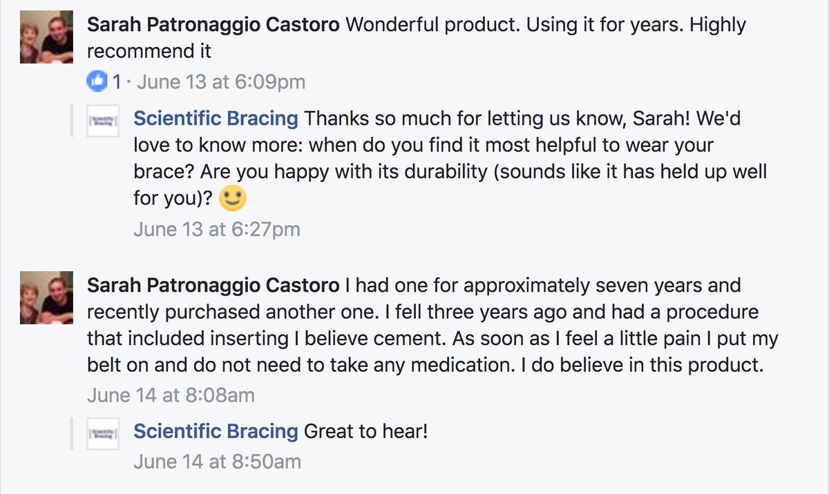 scientificbrace's tweet photo. Our #QuikDrawPro #backbrace is so durable, one of our customers used it for 7 years before getting a new one! https://t.co/k09jsEvJsP
