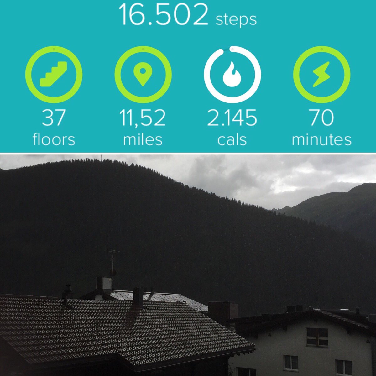 Just a walk downhill, wearing my new watch. Every step you take, every move I make ... it is watching me <a href="/DutchPeakers/">Dutch Peakers™️</a> <a href="/MyPeakChallenge/">My Peak Challenge</a>.