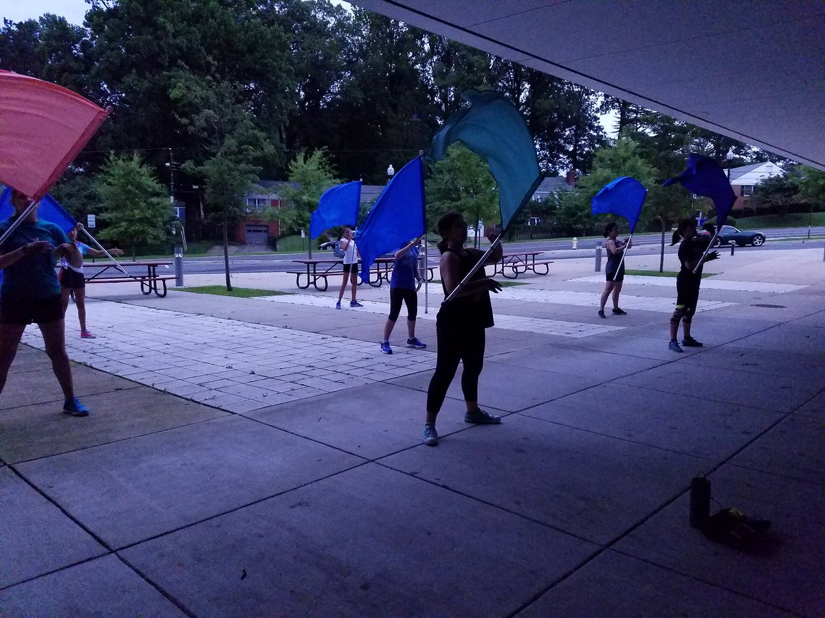 Fall guard working hard on the basics over summer break.