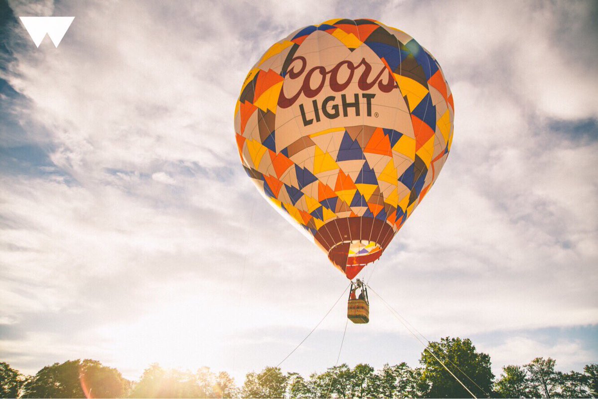 All the way☝️<a href="/coorslightca/">Coors Light Canada</a> is (literally) bringing our WayHomies to new heights. Swing by the Coors Lounge to win a ride in the sky☀️