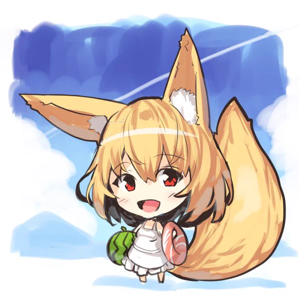 深夜のひっそり落書き!今日は狐子さんの日常です。久しぶり?かもしれません!また髪型を変更!っというより前に戻しました。夏ですねー。毎日暑いですねー。一日中プールでまったりしたい!・・・プールなんて中学生以来行ってないですが! 