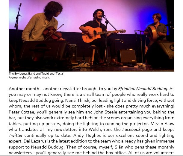 Cadw_NB's tweet photo. Cadw Neuadd Buddug - Keep Neuadd Buddug's Newsletter for August. Please read, enjoy and RT! Thank you. :-)
https://t.co/Q7GpBJAPac https://t.co/Og8umd72ib