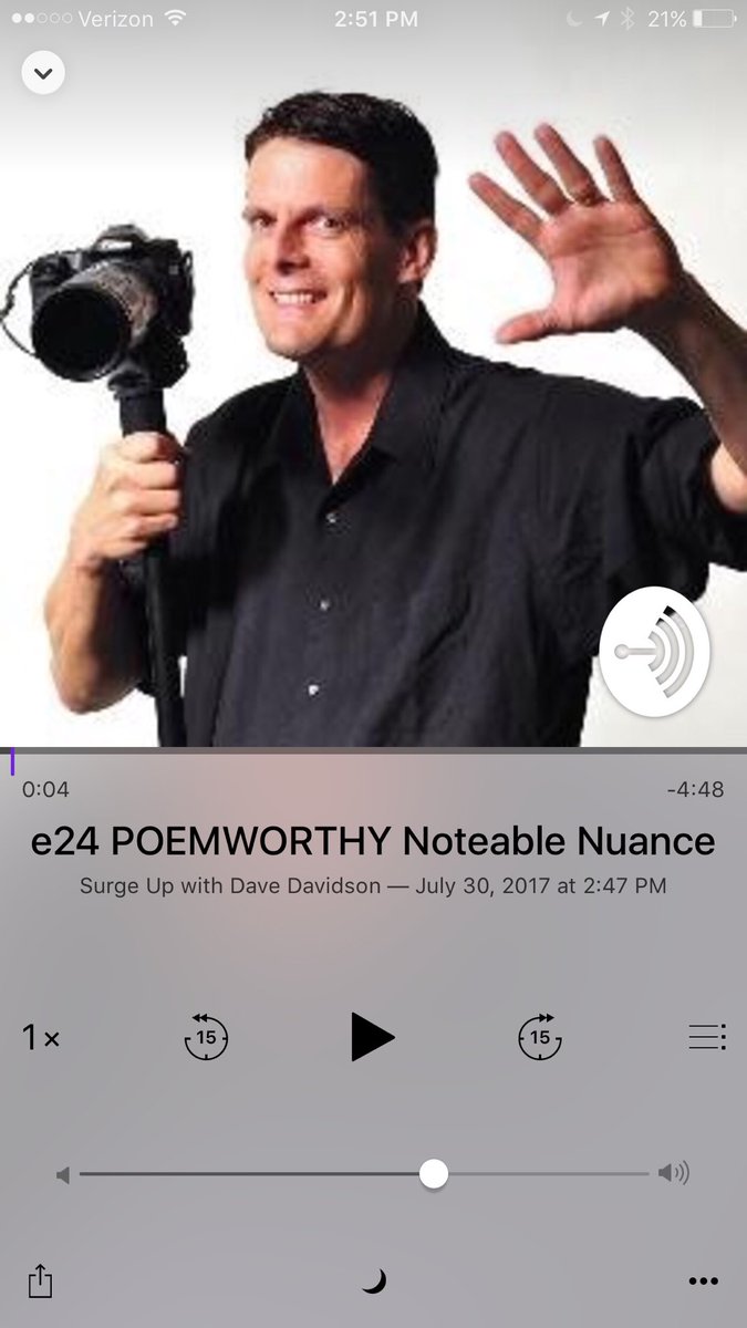 Today's episode is the meaning of #Poemworthy - find it on the "Surge Up with Dave Davidson" podcast on iTunes
#authormotivator #podcast