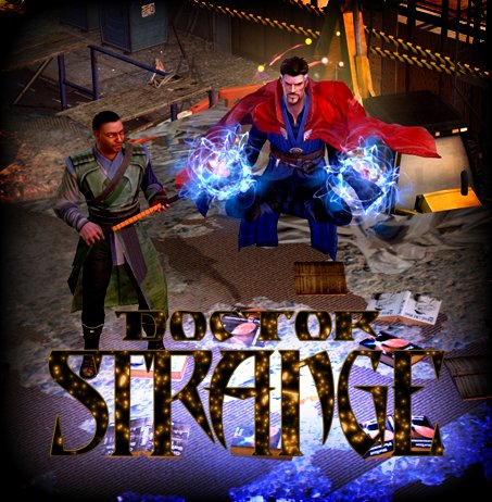 badmagick7's tweet photo. I asked, you answered, Doctor Strange today! Come chill, listen to some tunes &amp; feed this @MarvelHeroes addiction ;) https://t.co/lulEzJ9c38 https://t.co/LXsFmIGtcP