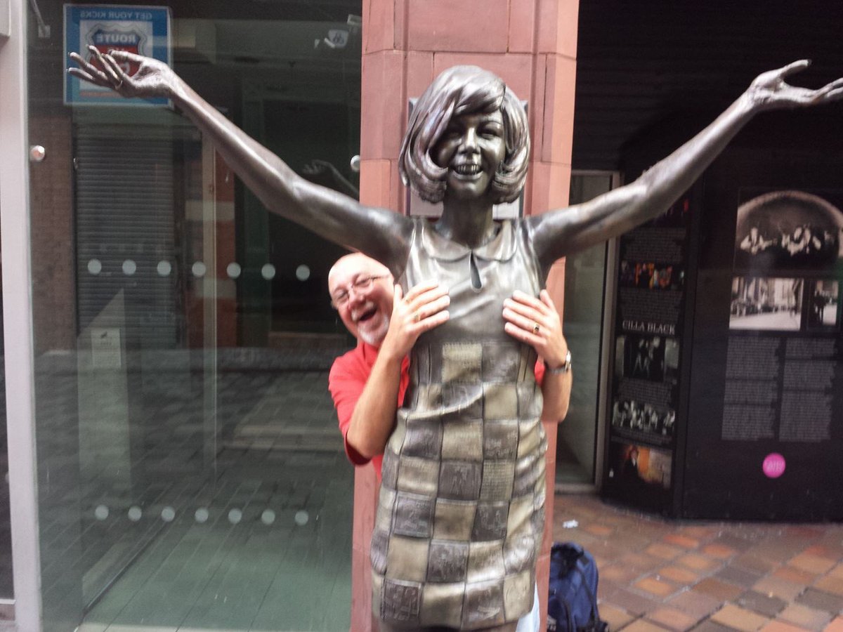 Itsyum's tweet photo. @kategarraway a mate posted this and I thought why have you got your hands on Kate's boobs ? Then I realised it was Cilla !! Spitting image https://t.co/tVJj5nAeqE
