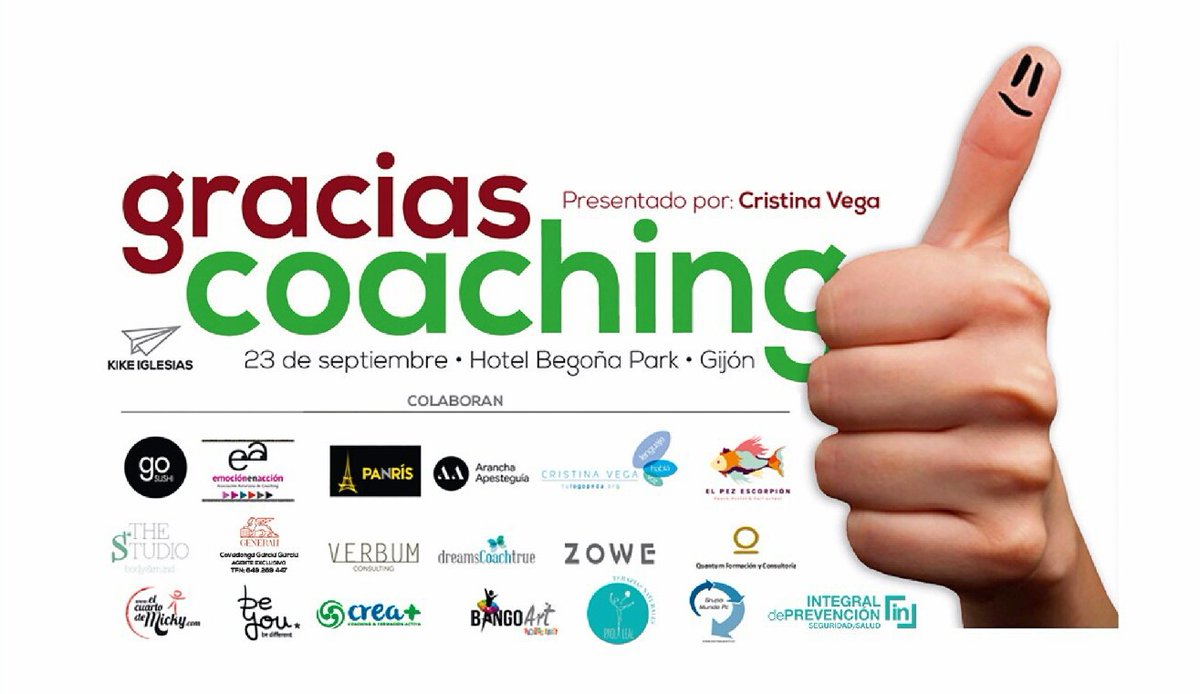 CoachingGracias's tweet photo. ¿Conoces a nuestros patrocinadores de Gracias Coaching?Estarán todos presentes acompañándonos este día tan especial. Te esperamos el 23 sept https://t.co/rCq2M2N1x2