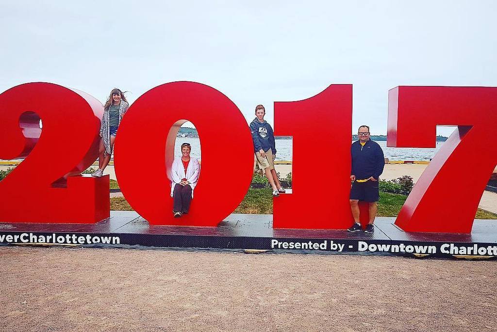 VimyAcademy's tweet photo. The Jones Fam took a #PEI break after 2 National Lacrosse tments in Halifax. #vimylacrosse #vimysummer #co https://t.co/AobDMzSS7c