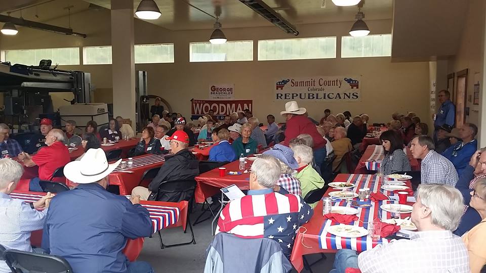 Everett4Colo's tweet photo. It's a great weekend to be a CO Republican! Saturday - Boulder, Summit, Larimer. Today - Park, Jefferson, CCRW. Let's #TakeBackCO..together! https://t.co/kQhB8yPEQ6
