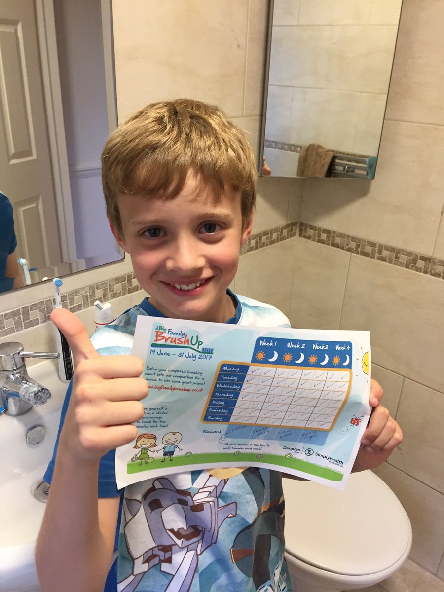 sarahrob78's tweet photo. @Denplan #bfbucomp My son loves a chart and a reward, so this has worked wonders! https://t.co/dirooWXysU