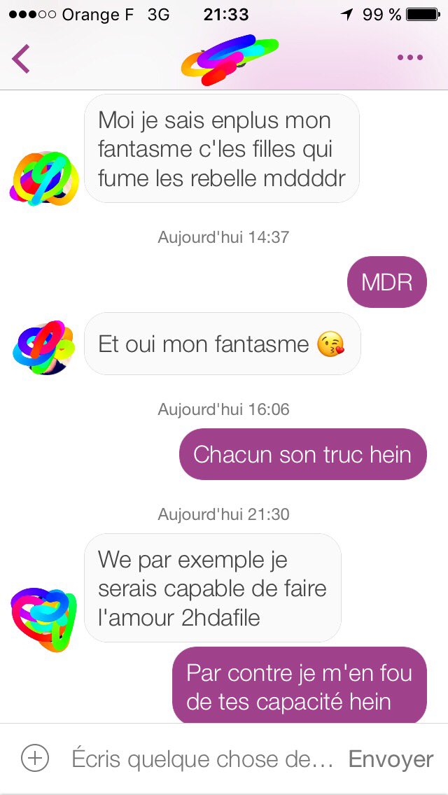 "Celui qui a des fantasmes"