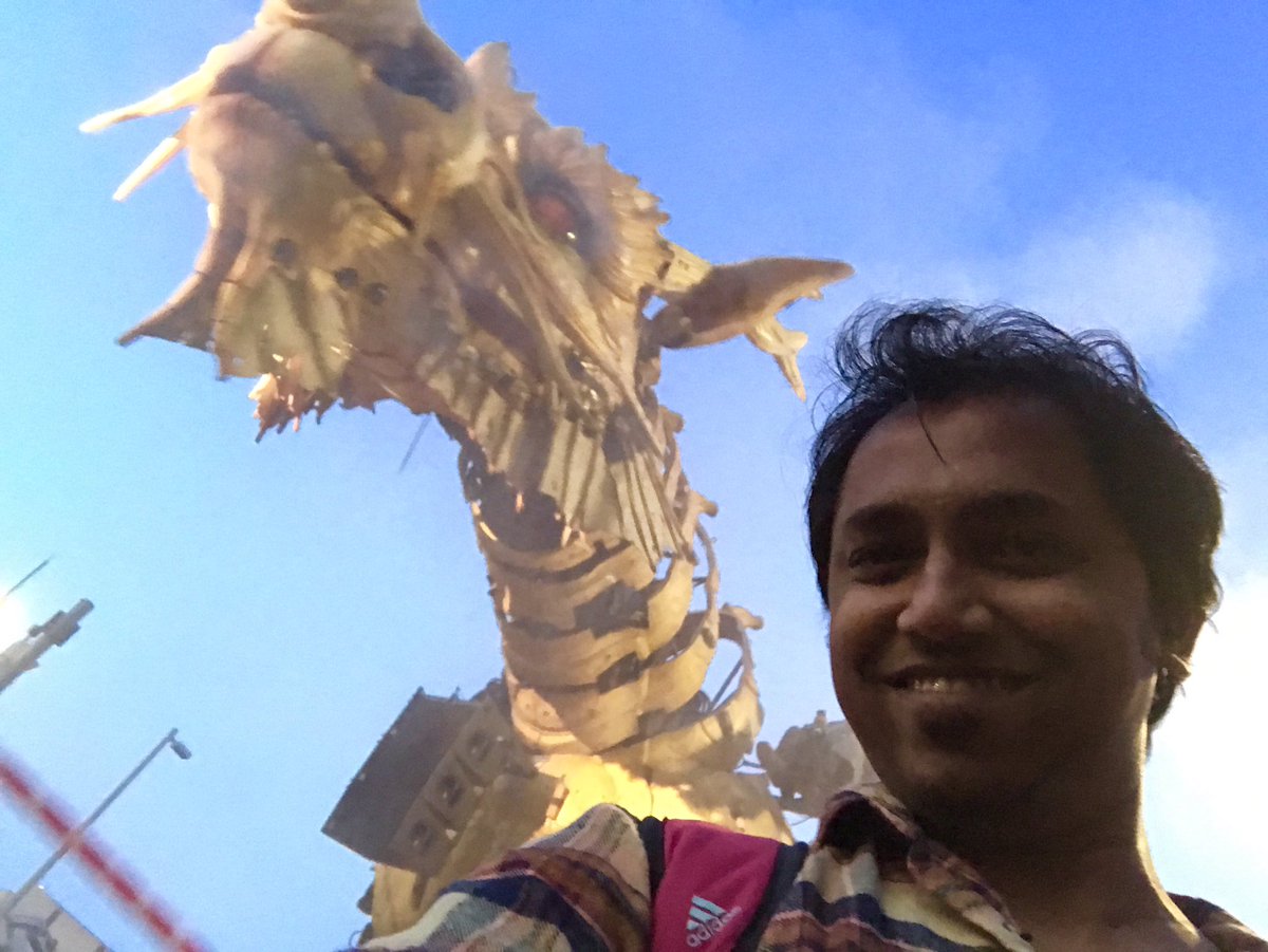 Joy_Sarker19's tweet photo. This is the first time in North America!!#La_Machine #LongMa 🐲#Kumo 🕷 #FightinginOttawa #enjoyingthecelebration https://t.co/olq8RBvUrk